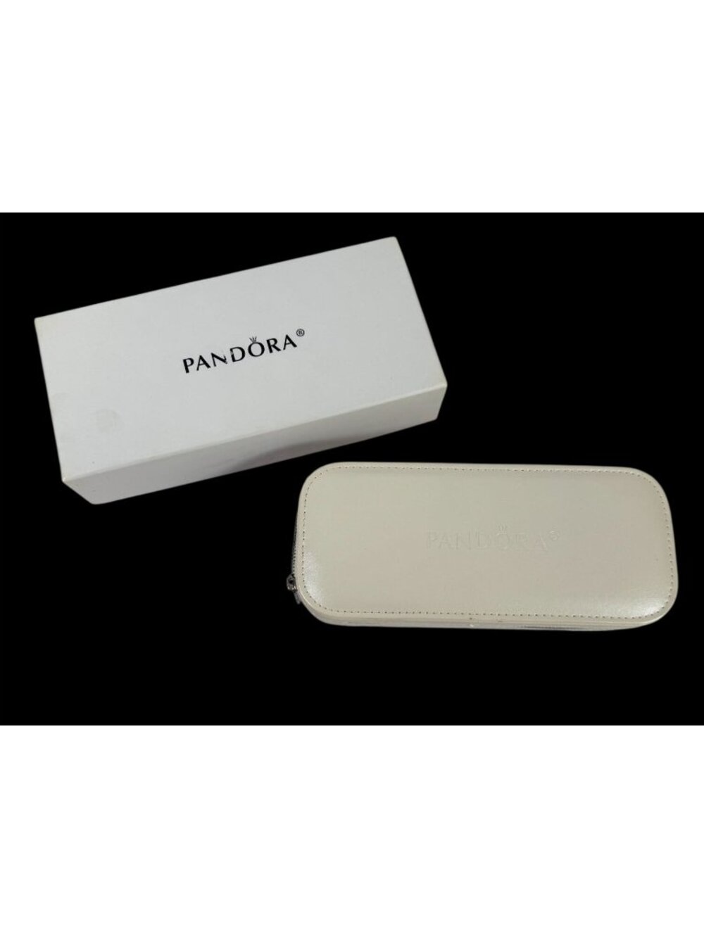 Pandora Glistening Wonder Bracelet Gift Box Velvet Interior  Jewelry Storage